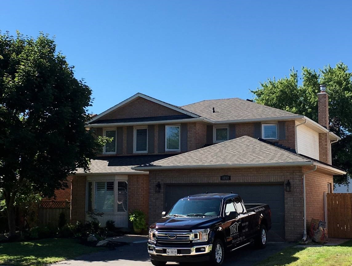 new home exterior roof